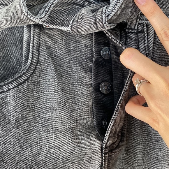 Free People Paper Bag Mini Skirt - Picture 5 of 10